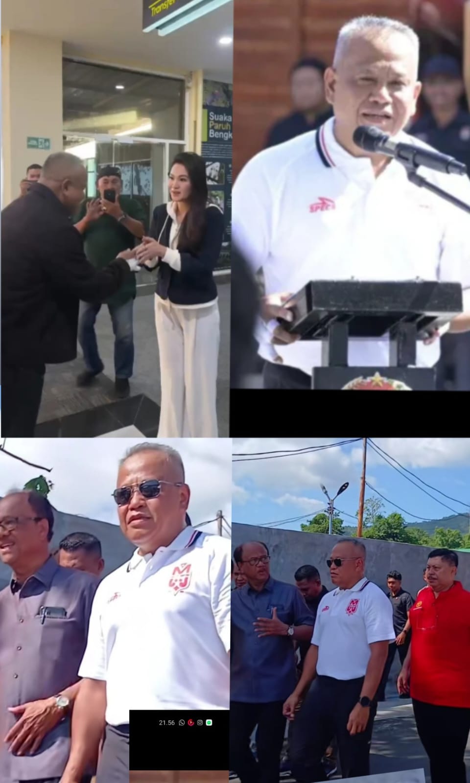 Wakasad jendral Muhamad saleh mustafa, Resmikan Training Camp Malut United dan Ajak Jaga Toleransi Sesama generasi Muda .